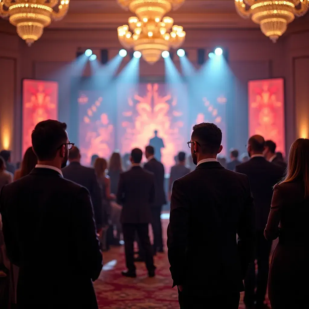 Planificator de evenimente discutând cu clienții despre dorințele lor.